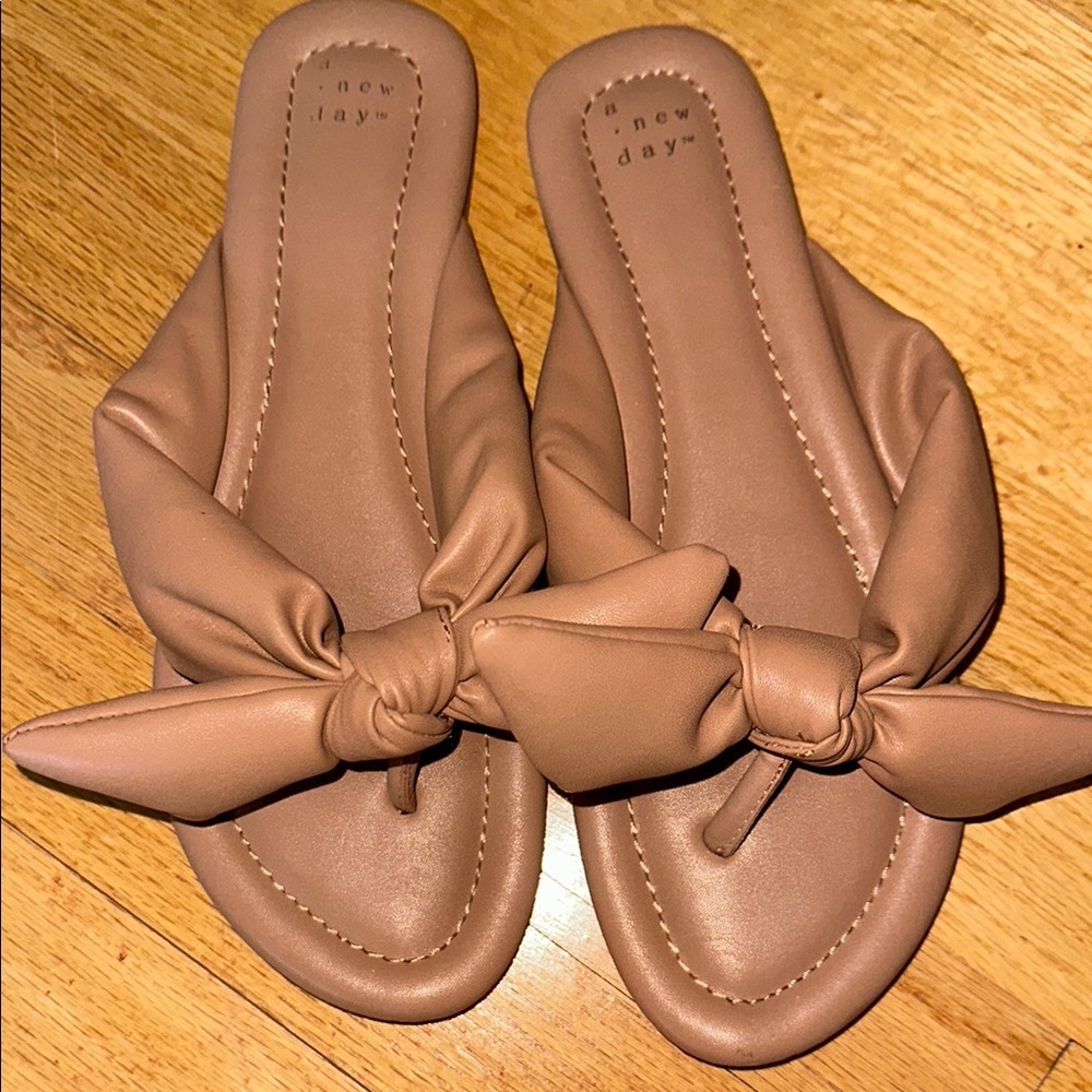 A New Day Tan Sandals